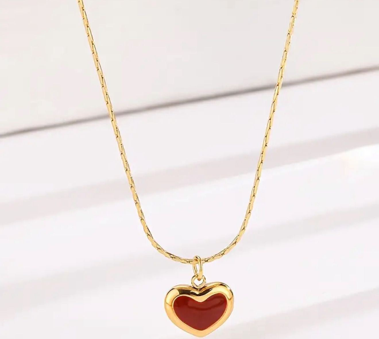 Red Heart Necklace