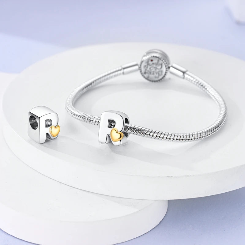 Letter R Alphabet Charm