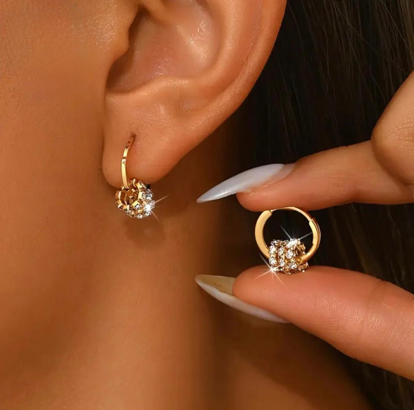 Moving circles Earrings