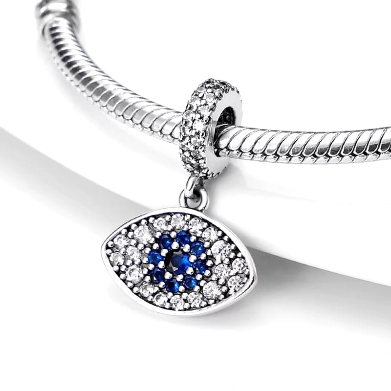 Evil Eye All Stones Charm