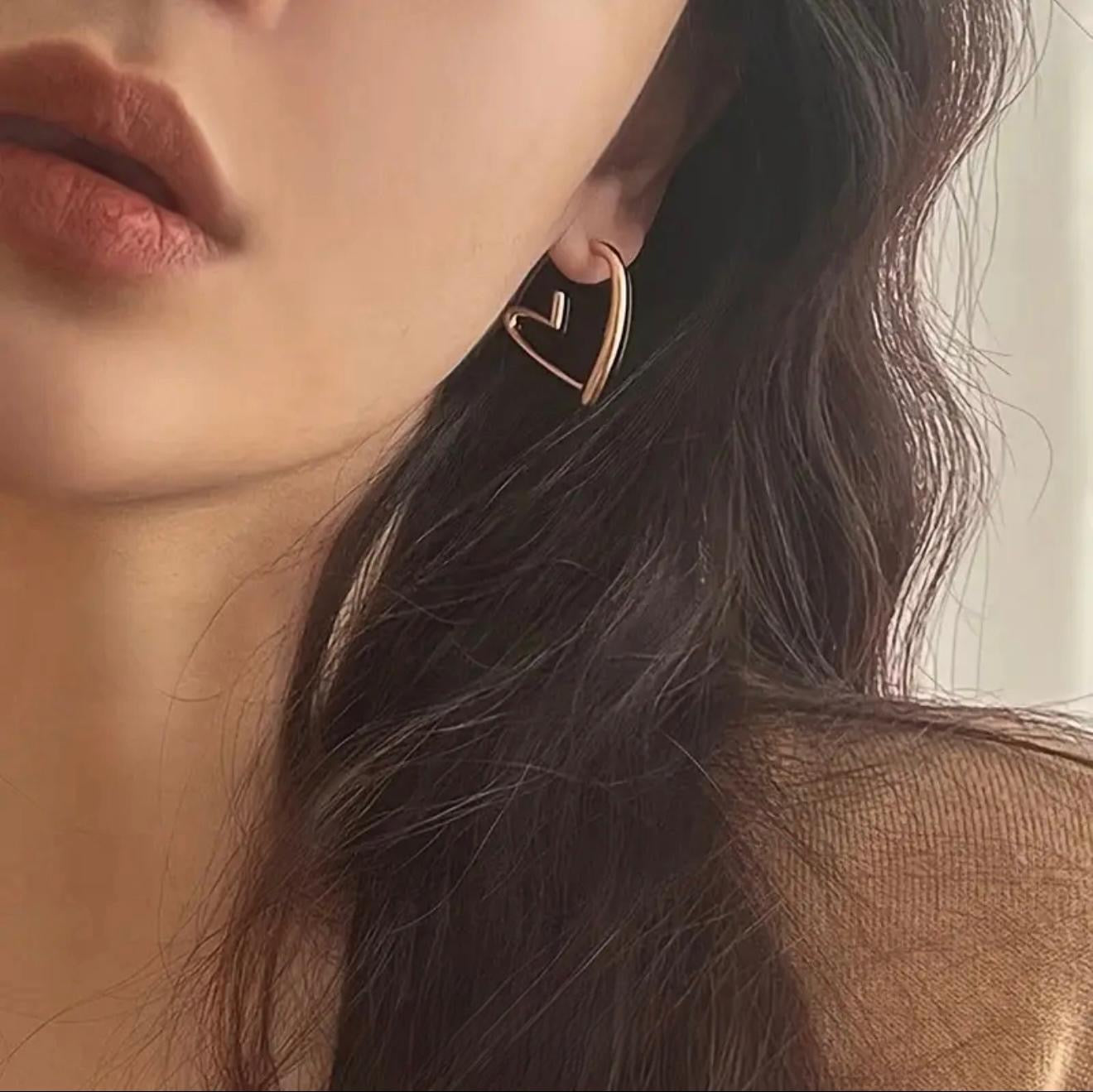 Heart-Shaped Earrings