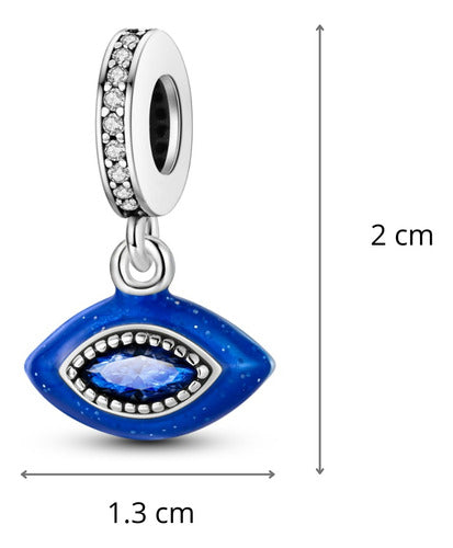 Blue Evil Eye Charm