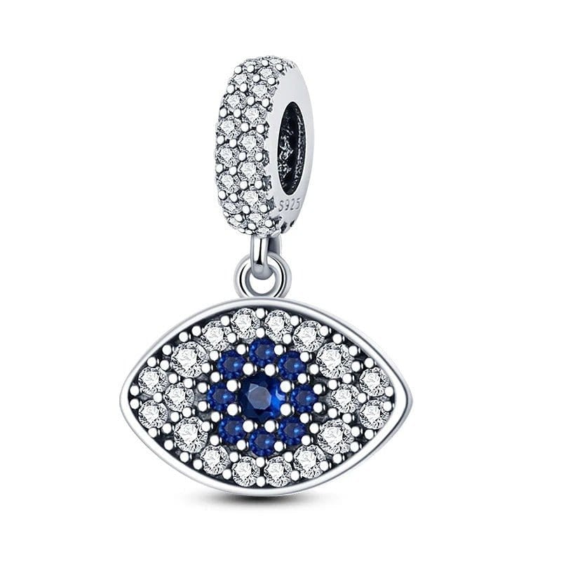 Evil Eye All Stones Charm