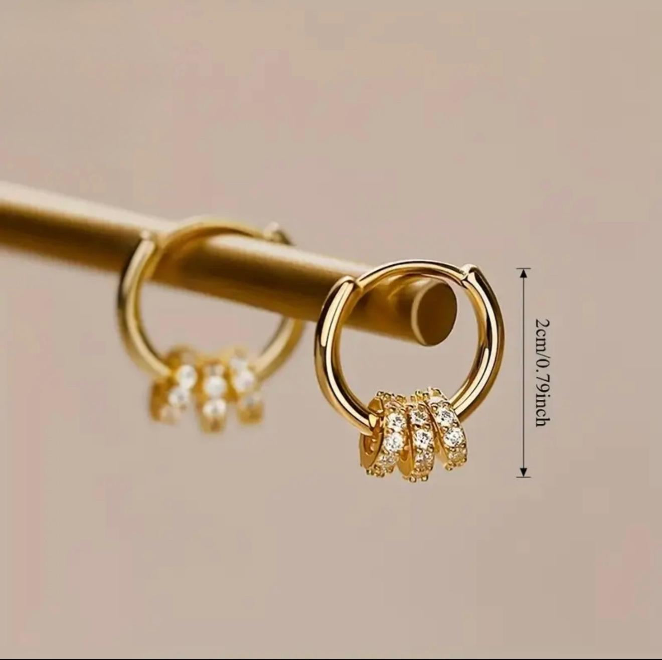 Moving circles Earrings