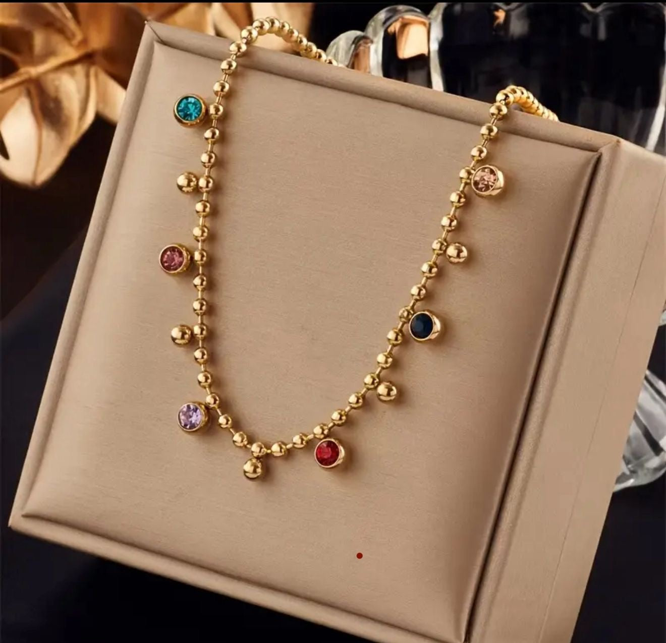 Hanging Stones Necklace
