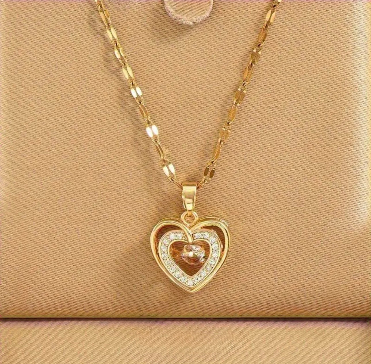 Dangle Heart Necklace