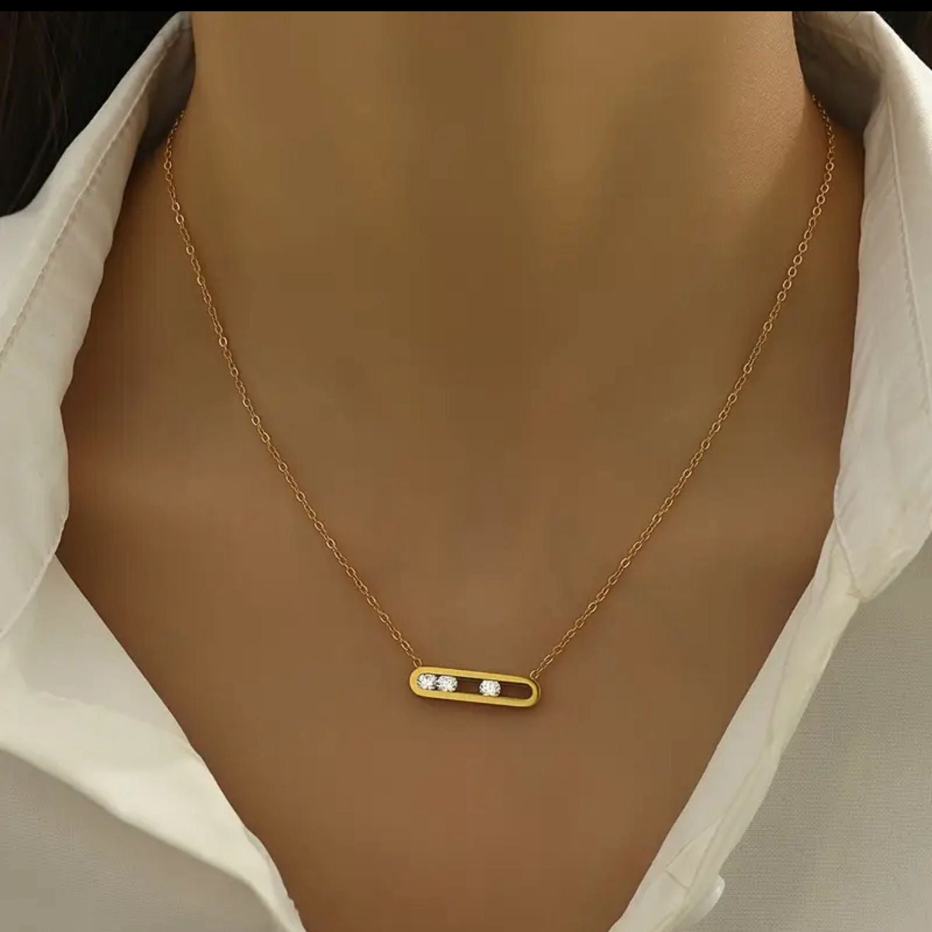 Moving Stones Necklace