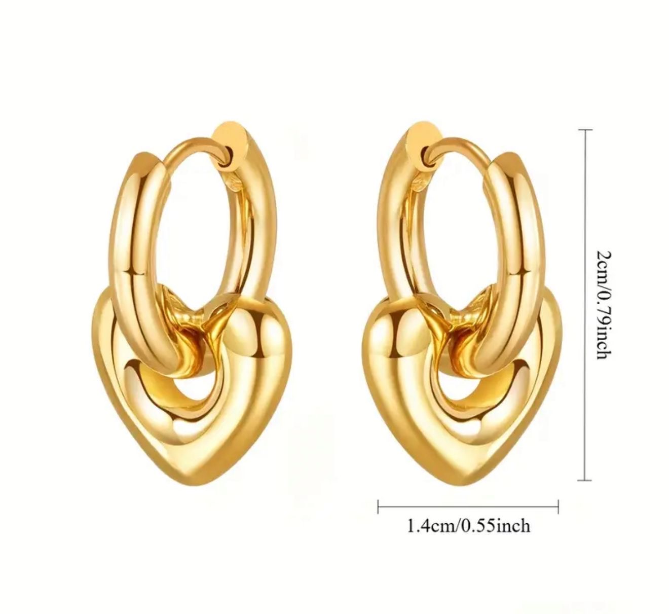 Heart Shaped Earrings