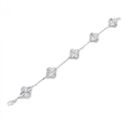 Minnatti Clover Bracelet Silver