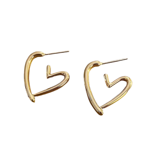 Heart-Shaped Earrings