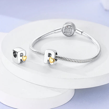Letter R Alphabet Charm
