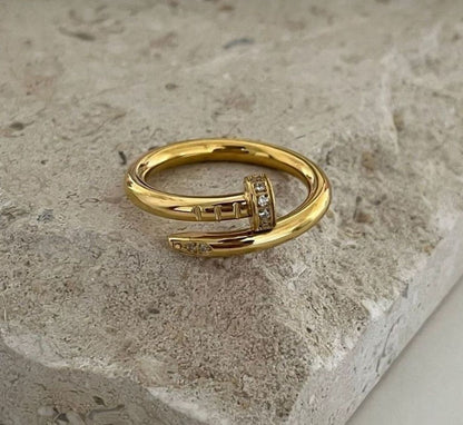 Nail Stone Ring