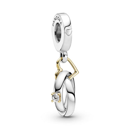 Ring and Heart Charm