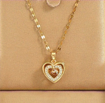 Dangle Heart Necklace