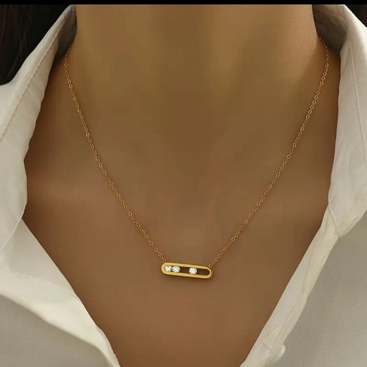 Moving Stones Necklace