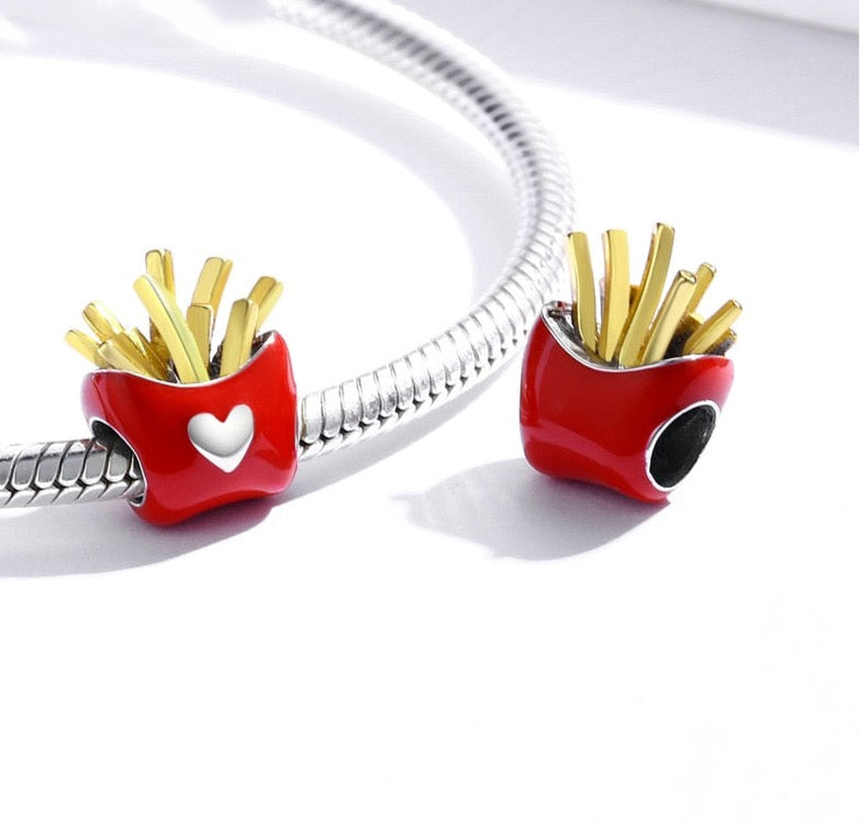 I LOVE FRIES CHARM